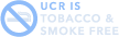UCR tobacco smoke free logo