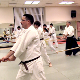 martial arts class at UC Riverside